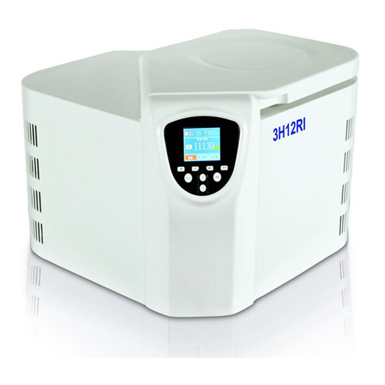3H12RI Intelligent high speed refrigerated centrifuge with color-ful touch-able display screen