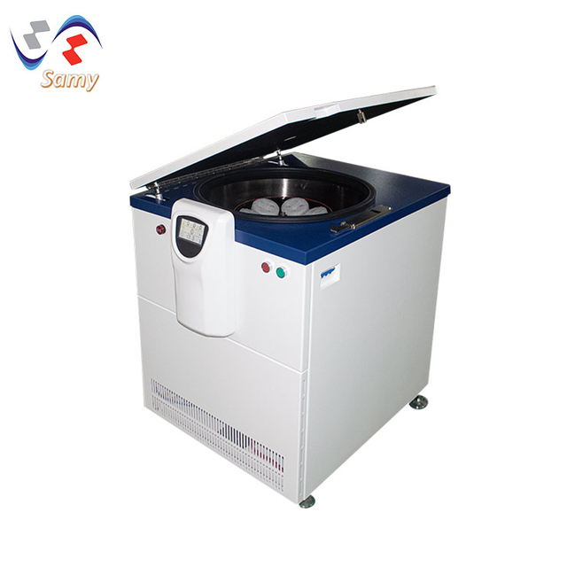 LRM-12L Ultra-large capacity refrigerated centrifuge with max swing rotor 6x2400ml
